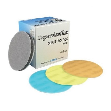 Eagle Abrasives 3'  Super Assilex Super Tack Discs -Orange, 50PK 730-2507
